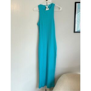 H&M Sleeveless Turquoise Dress